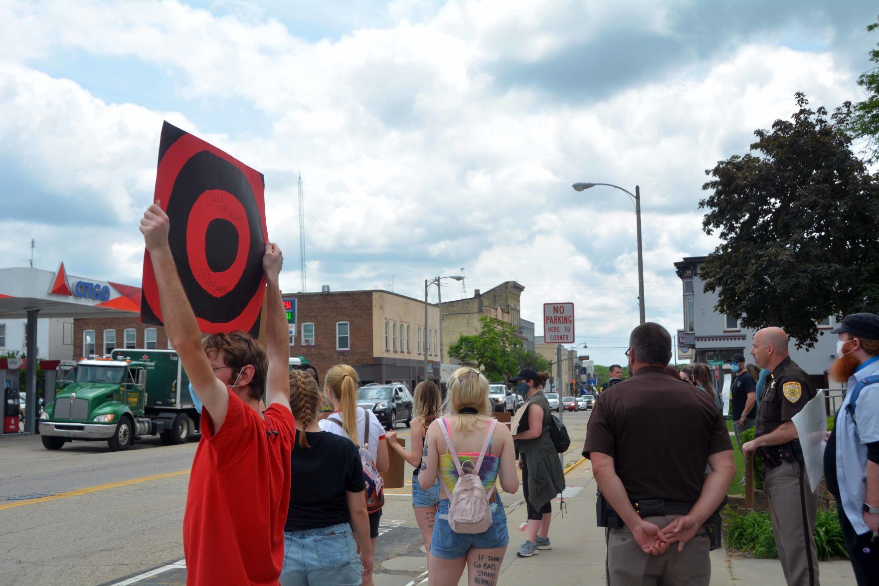 Portage protests police brutality